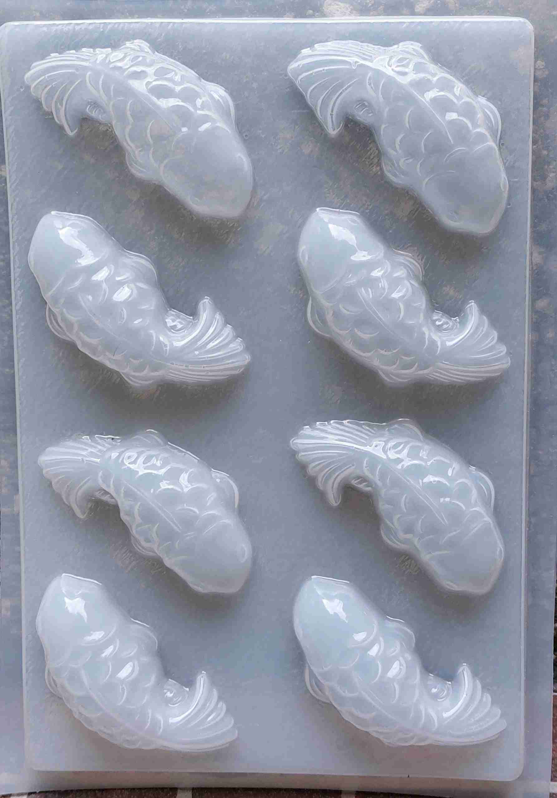 Molde peces coy de 8