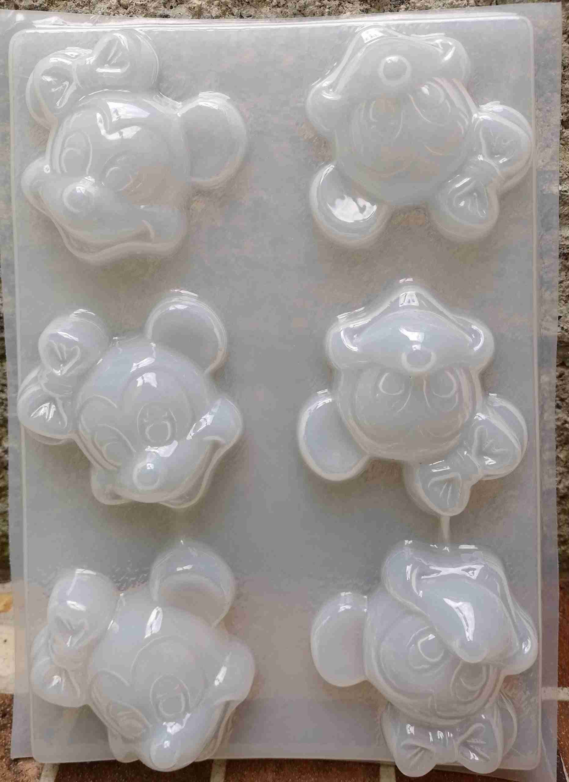 Molde Minnie mouse de 6