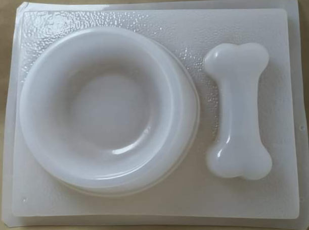 Plato y Hueso para Perro