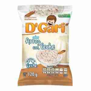 Gelatina D`Gari sabor Arroz con Leche de 120 gramos